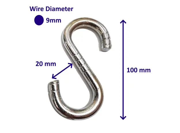 S-Hooks 100mm