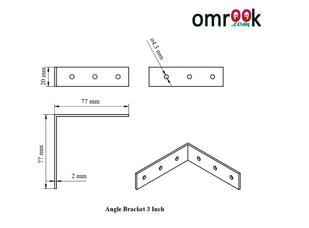 Angle Bracket 3inch