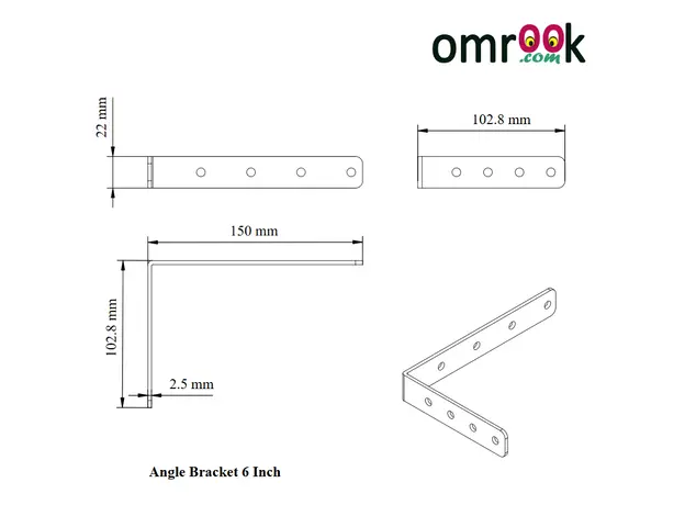 Angle Bracket 4x6